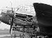 Avro Lancaster B.Mk.1 L7540 83 Squadron OL-U nose and port engine nacelle detail (ww2images.com A04174w)